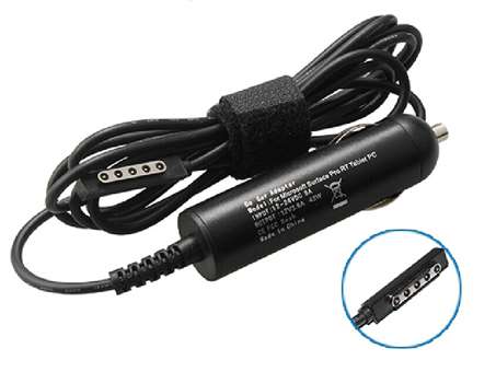 43W DC/In-Car Charger Microsoft Surface Pro Surface 2 Pro RT Tablet