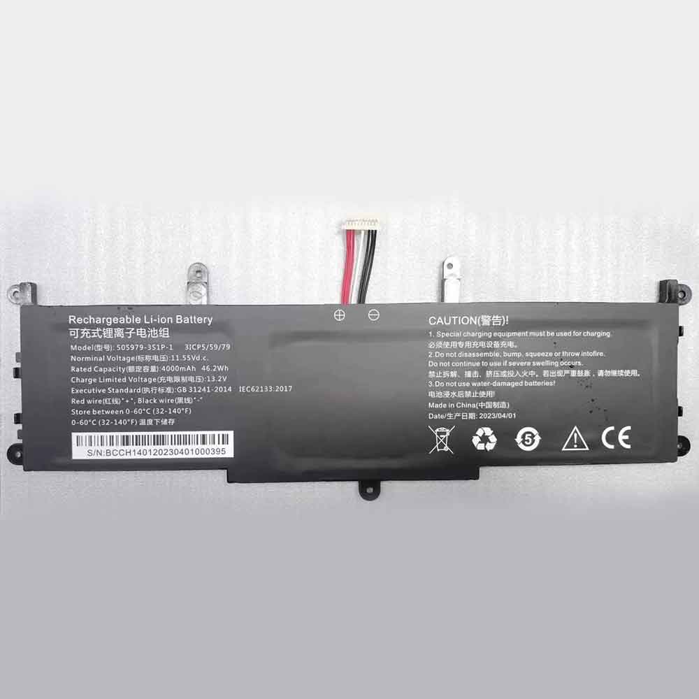 Replacement for Chuwi 505979-3S1P-1 battery
