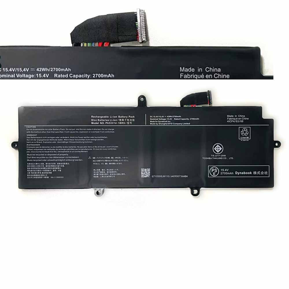 Replacement for Toshiba PA5331U-1BRS battery
