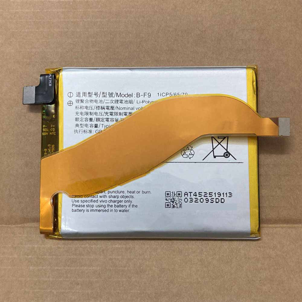 Replacement for Vivo B-F9 battery