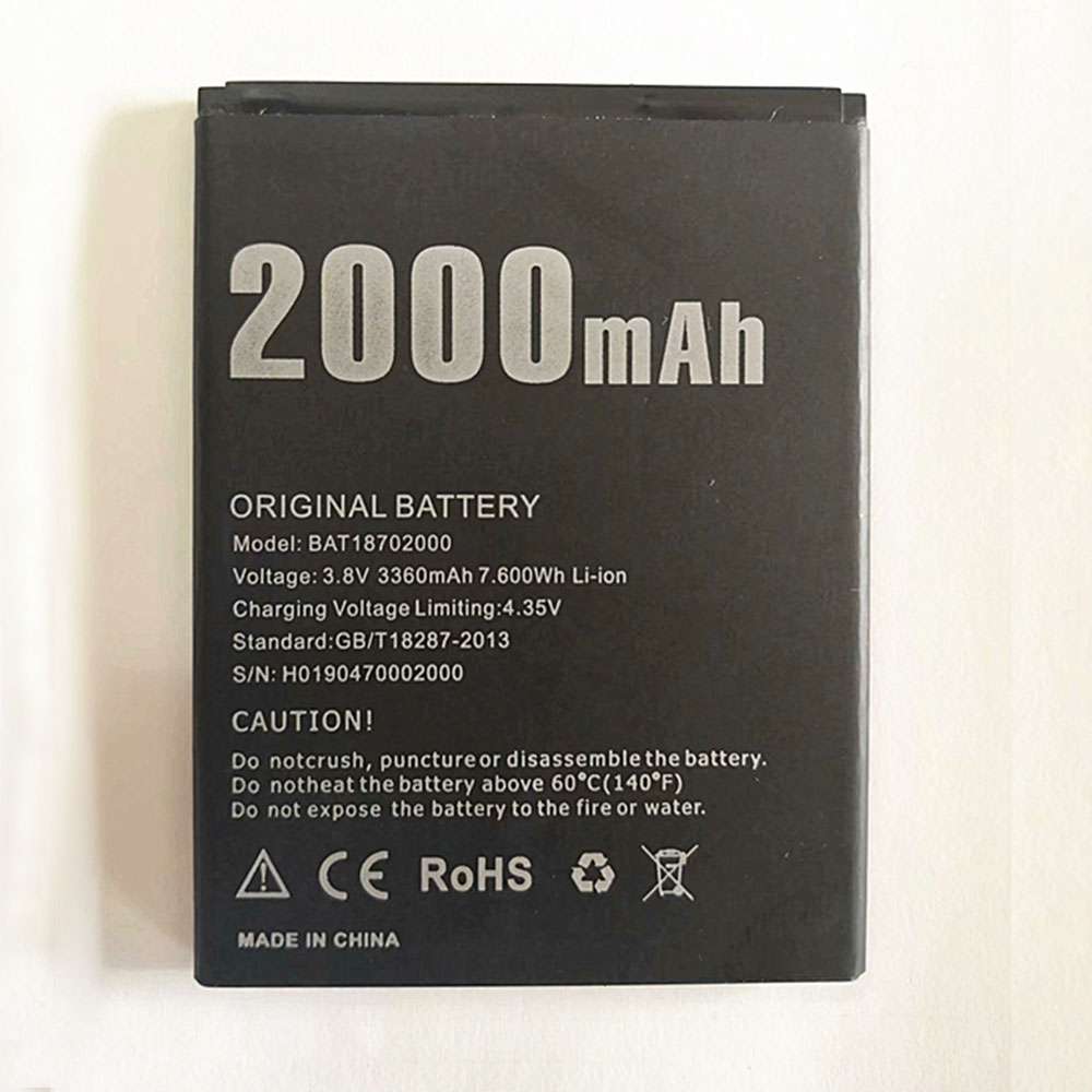 Doogee BAT18702000 Smartphone Battery