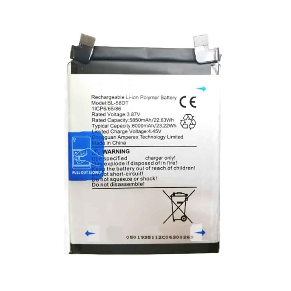 Tecno BL-58DT replacement battery