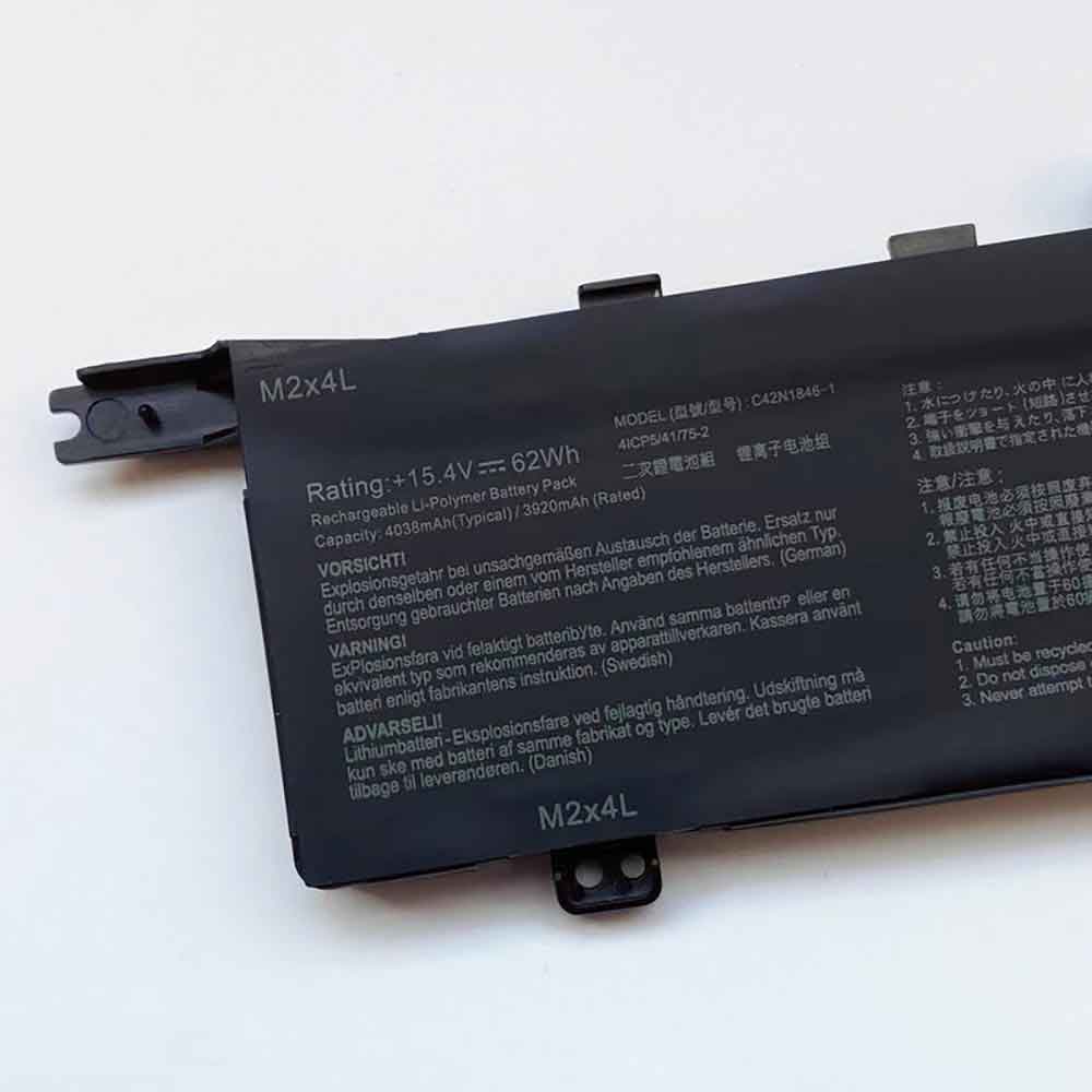 Replacement for Asus C42N1846 battery