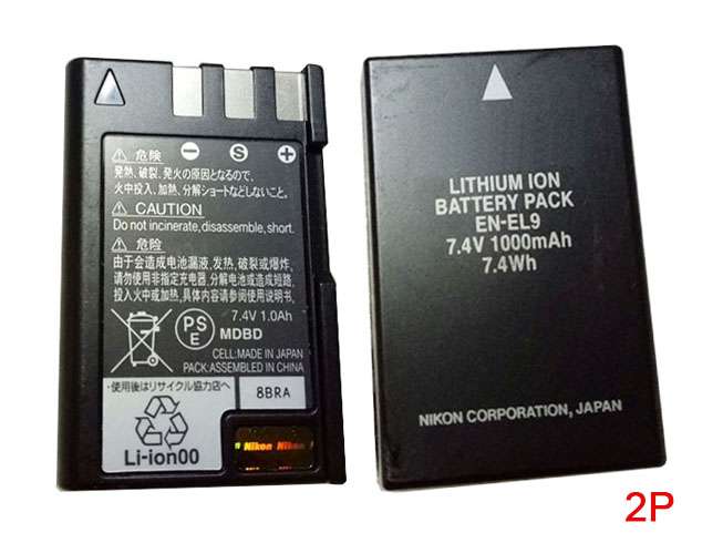 Nikon EN-EL9  replacement battery