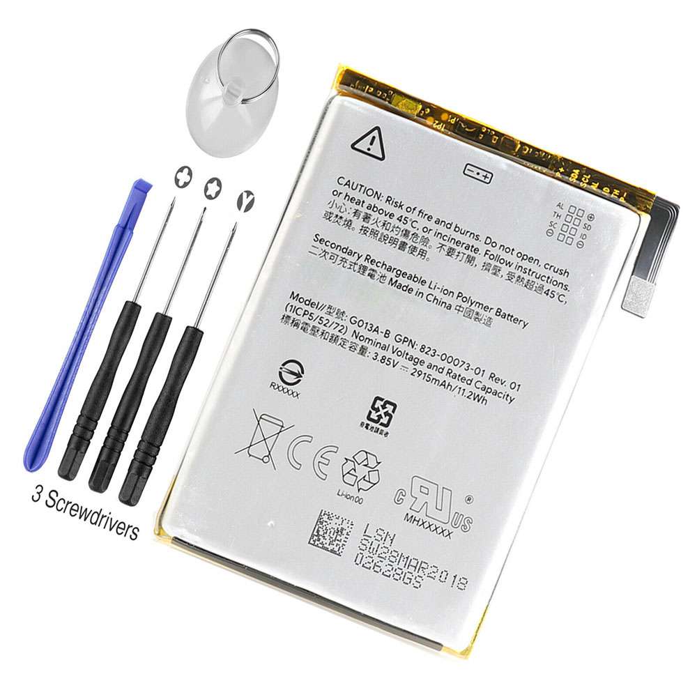 Replacement for Google G013A-B battery