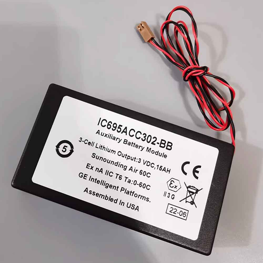 Fanuc IC695ACC302-BB battery