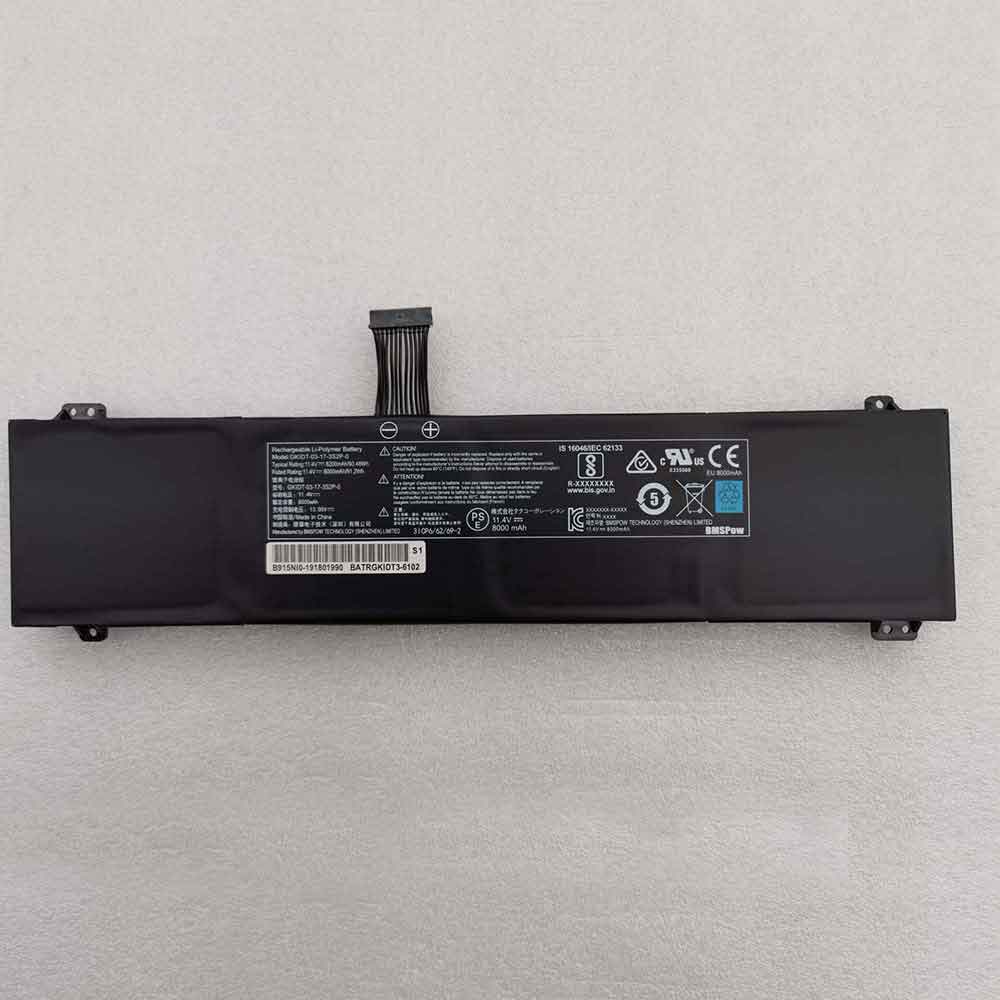 battery for XMG GKIDT-03-17-3S2P-0