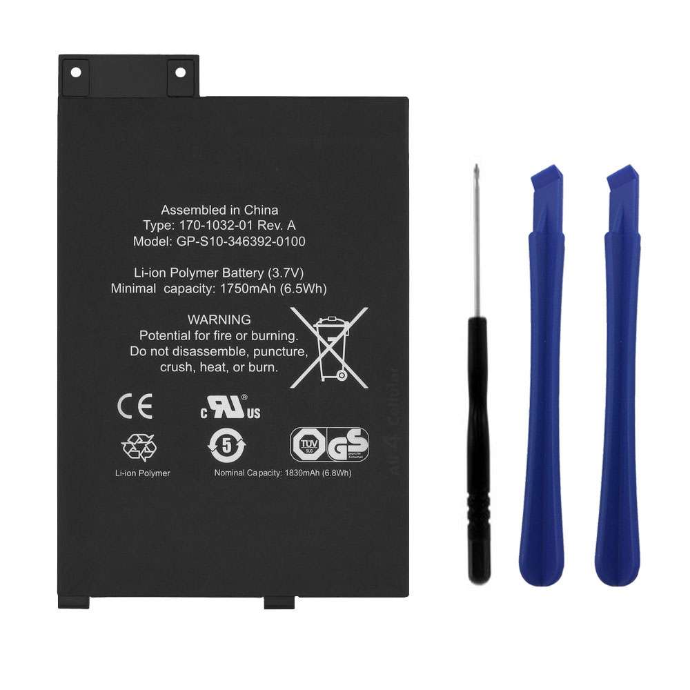 Replacement for Amazon Kindle GP-S10-346392-0100 battery