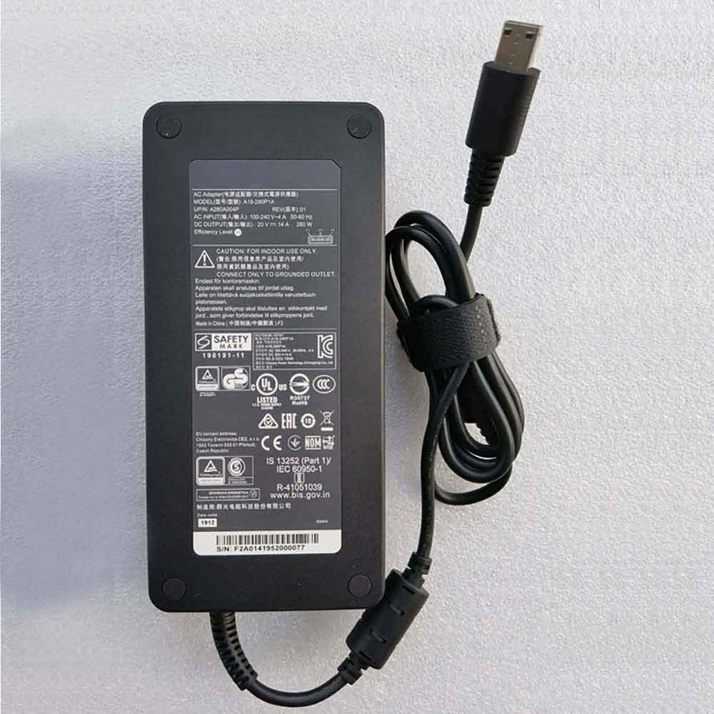 Charger for MSI Vector GP76 12UGS 12UGS-434 /A18-280P1A