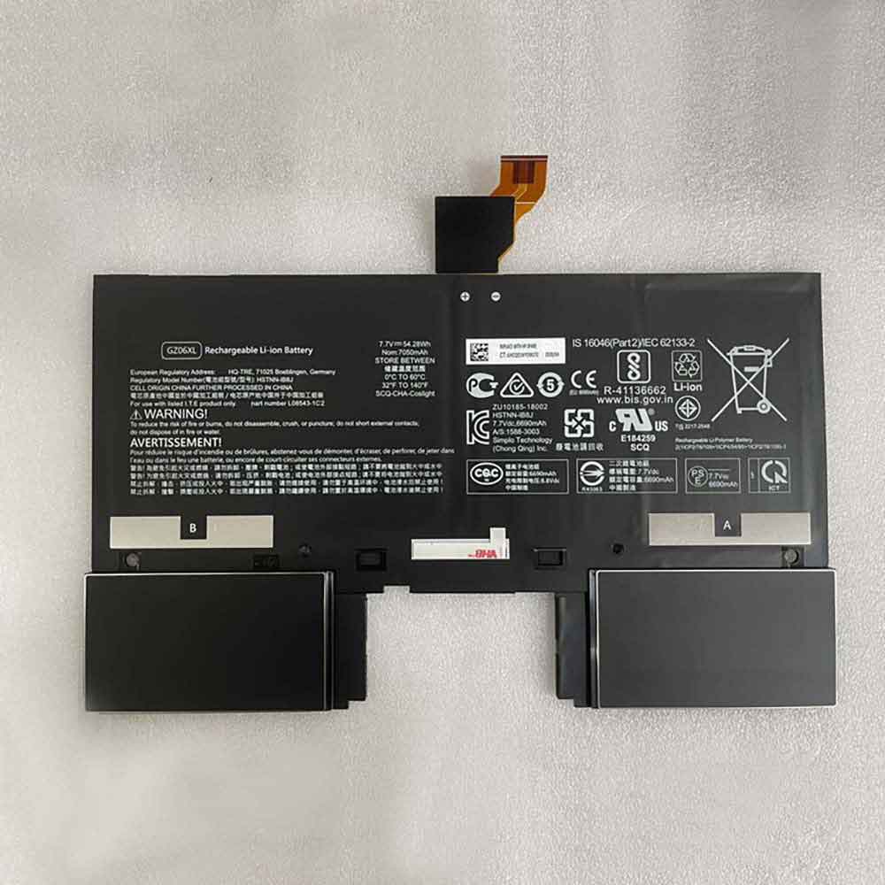 Battery for HP GZ06XL