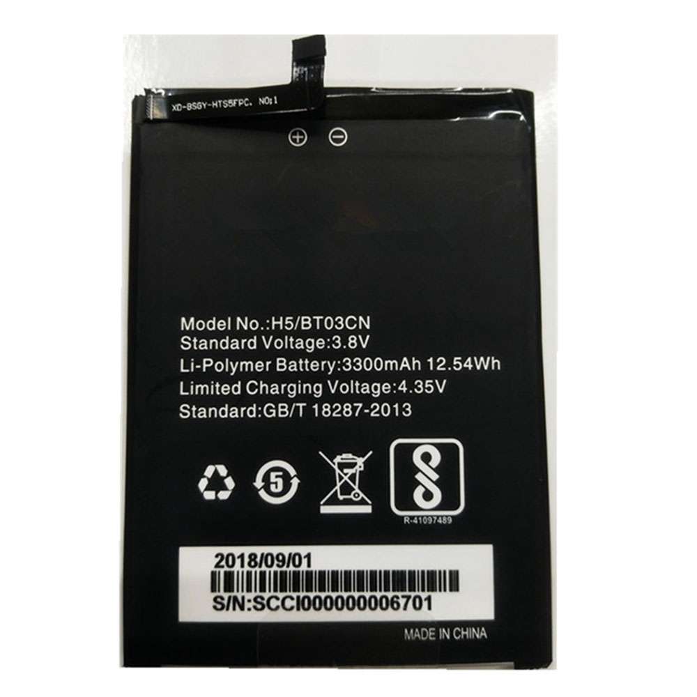 Homtom H5/BT03CN Smartphone Battery