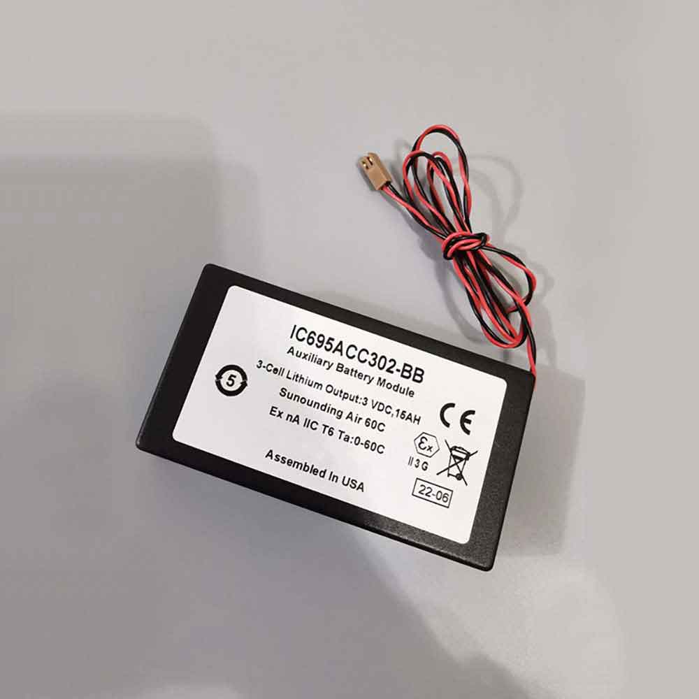 battery for Fanuc IC695ACC302-BB