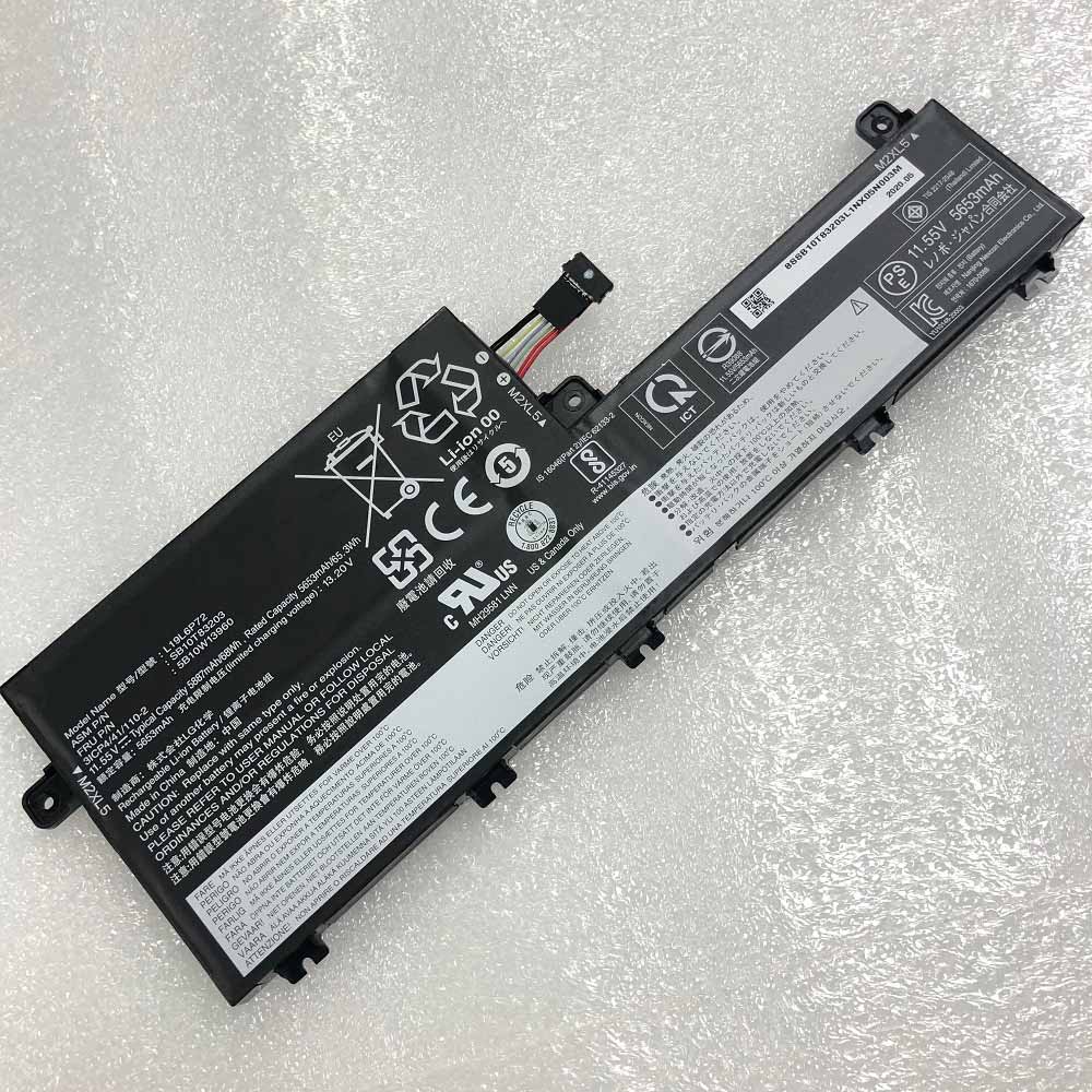 Replacement for LENOVO L19L6P72 battery