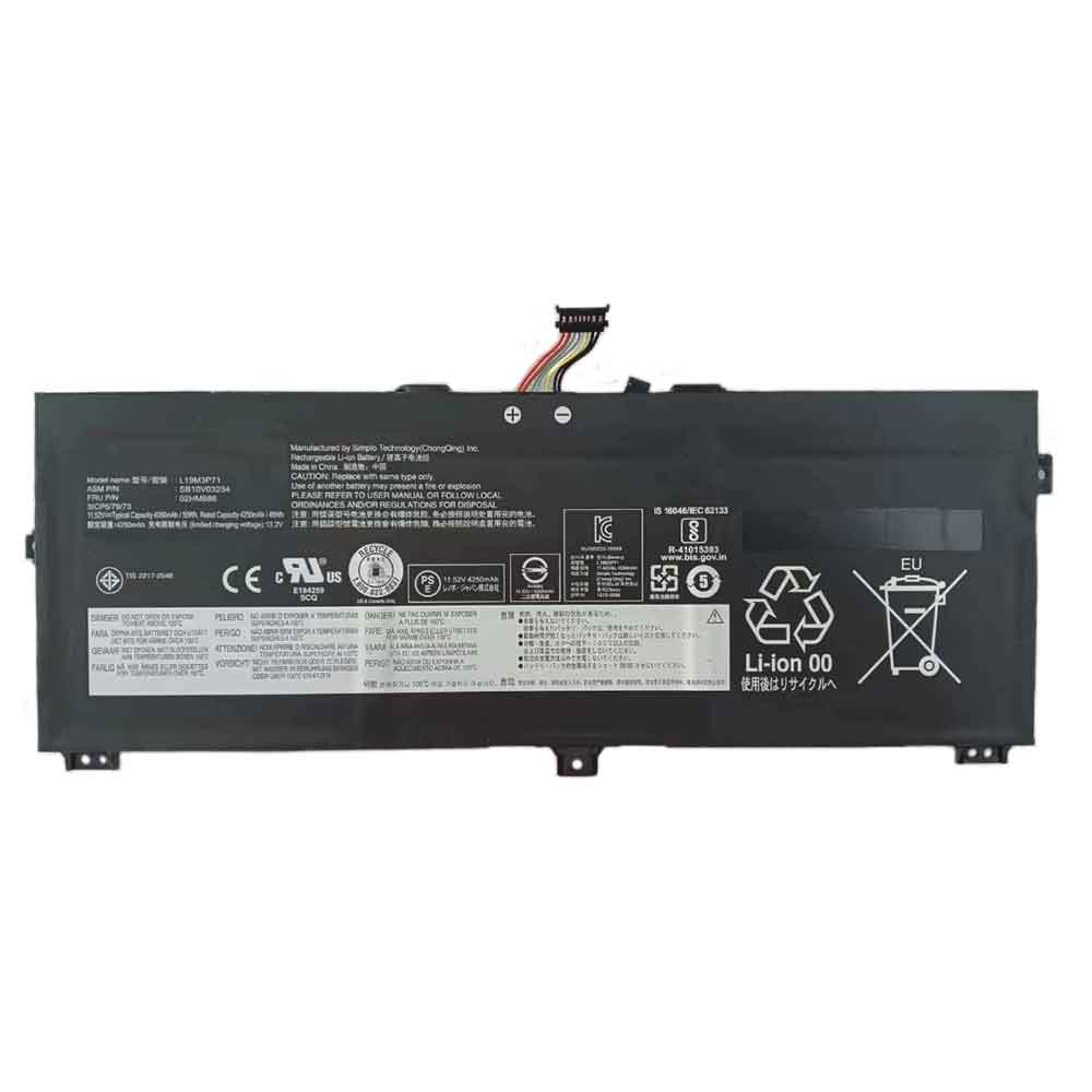 Replacement for Lenovo L19M3P71 battery
