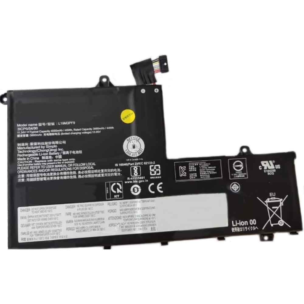 Lenovo L19M3PF9 replacement battery