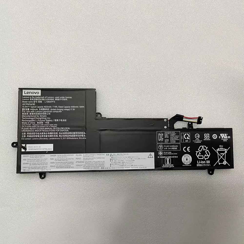 Replacement for Lenovo L19M4PF5 battery
