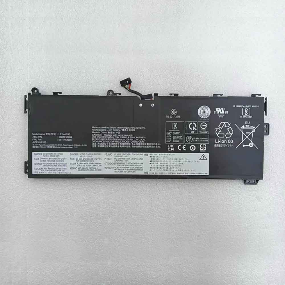 L21M4PG3 Bateria do laptopów Lenovo, 15.44V 3190mAh