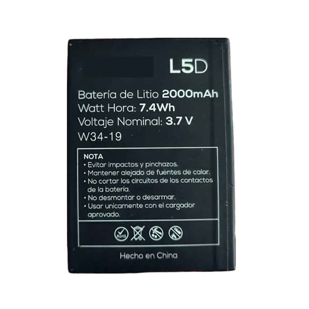 logic L5D battery