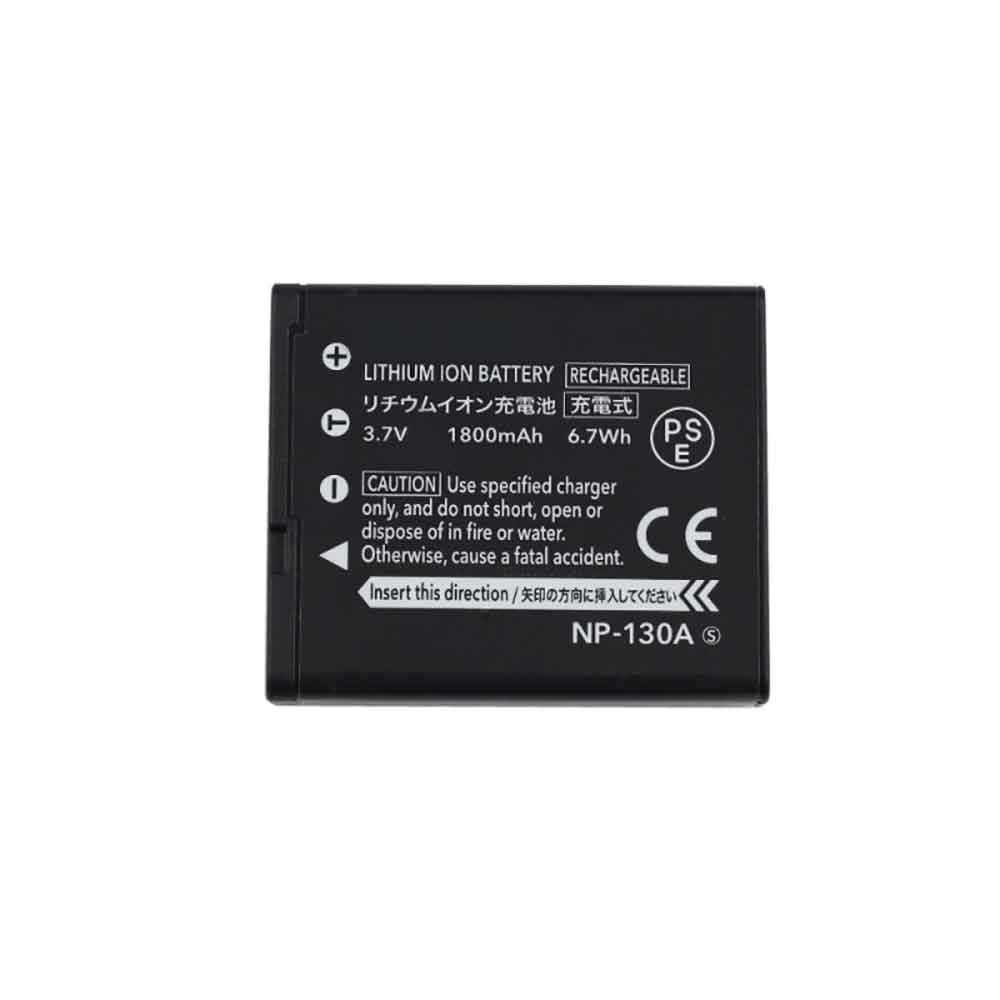 Replacement for Casio NP-130A battery