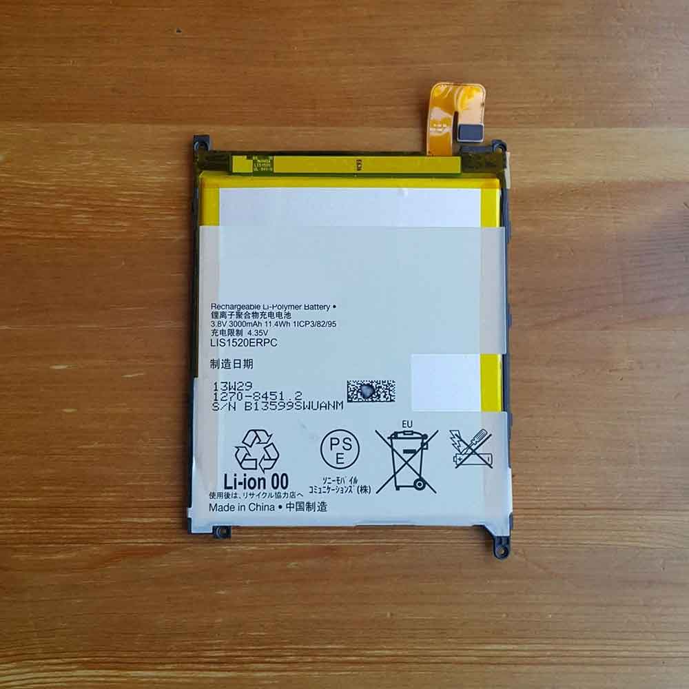 Replacement for Sony LIS1520ERPC battery