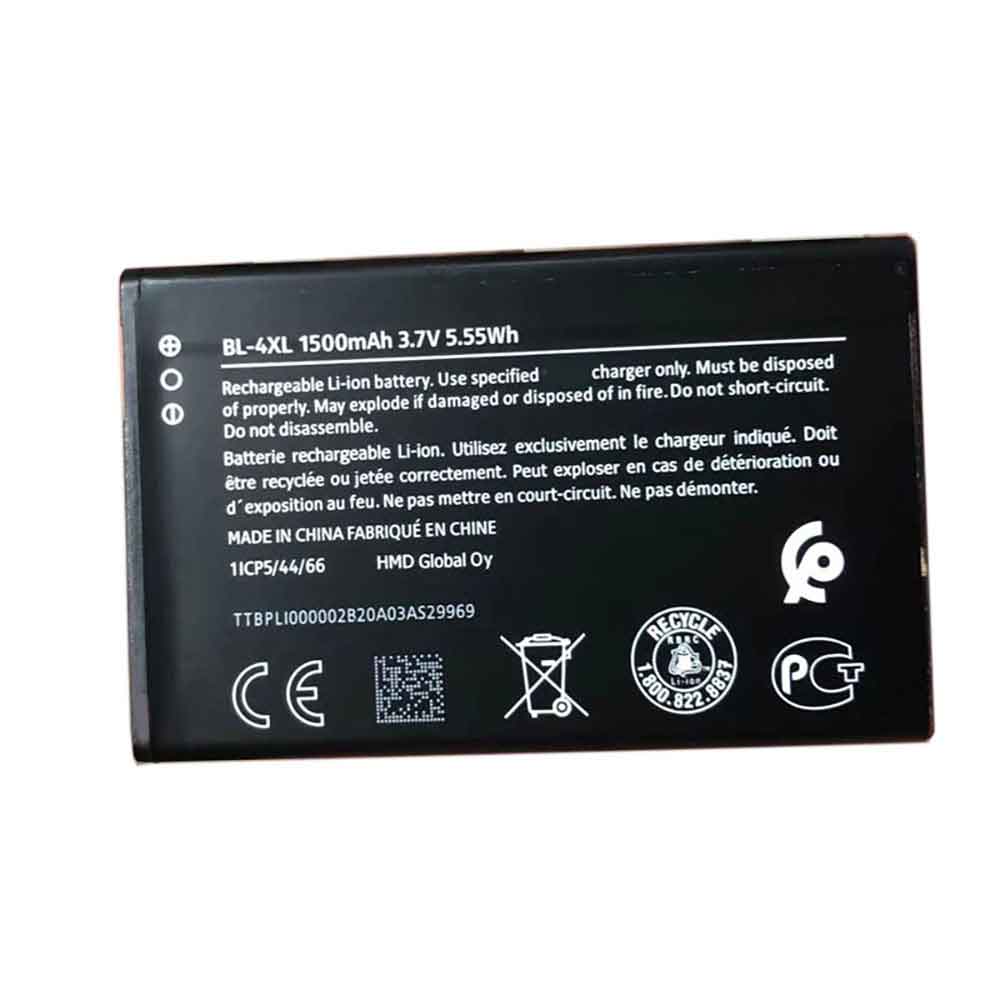 Replacement for Nokia BL-4XL battery