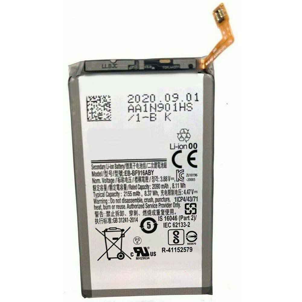 Replacement for Samsung EB-BF916ABY battery