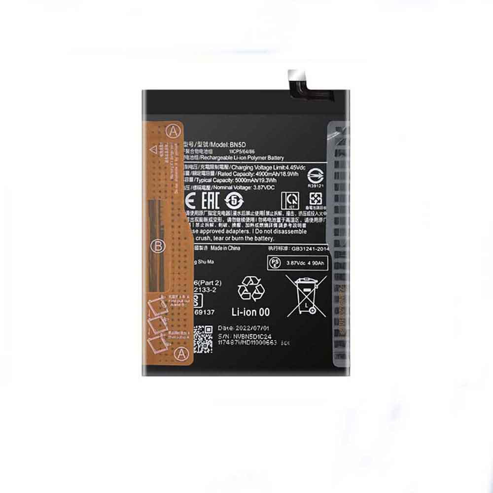 Xiaomi BN5D Smartphone Battery
