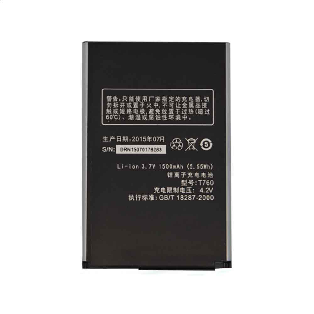 K-Touch T760 smartphone-battery