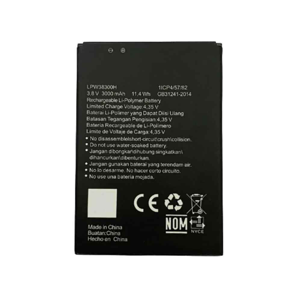 Replacement for Hisense LPW38300H battery