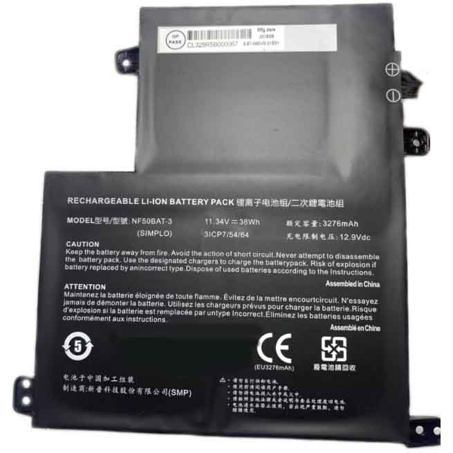 Clevo NF50BAT-3 replacement battery