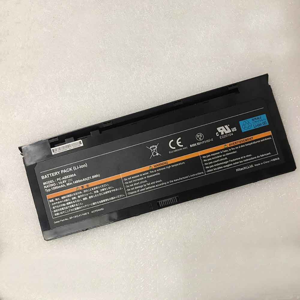  1590mAh Replacement Battery For Hitachi PC-AB8390A