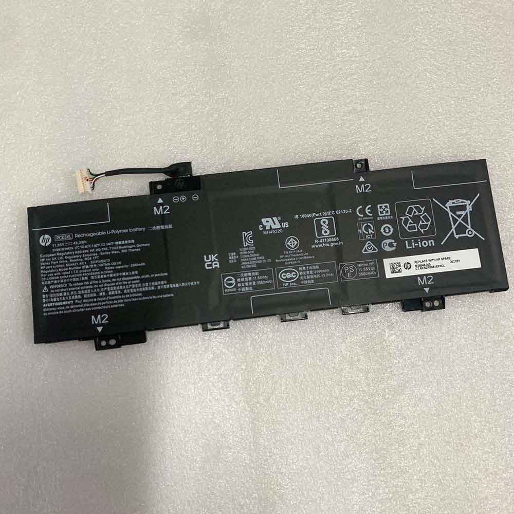 Replacement for HP PC03XL battery