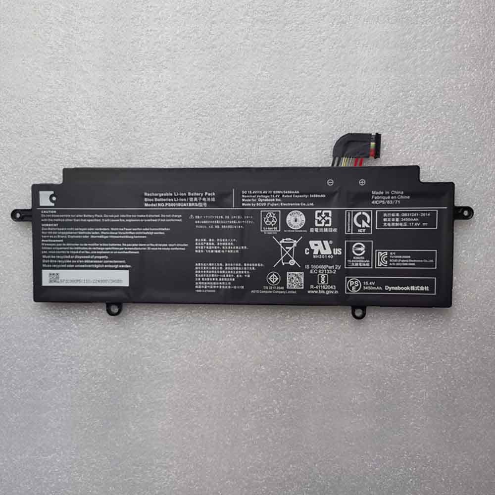 Battery for Dynabook Portege PS0010UA1BRS - 3450mAh 15.4V
