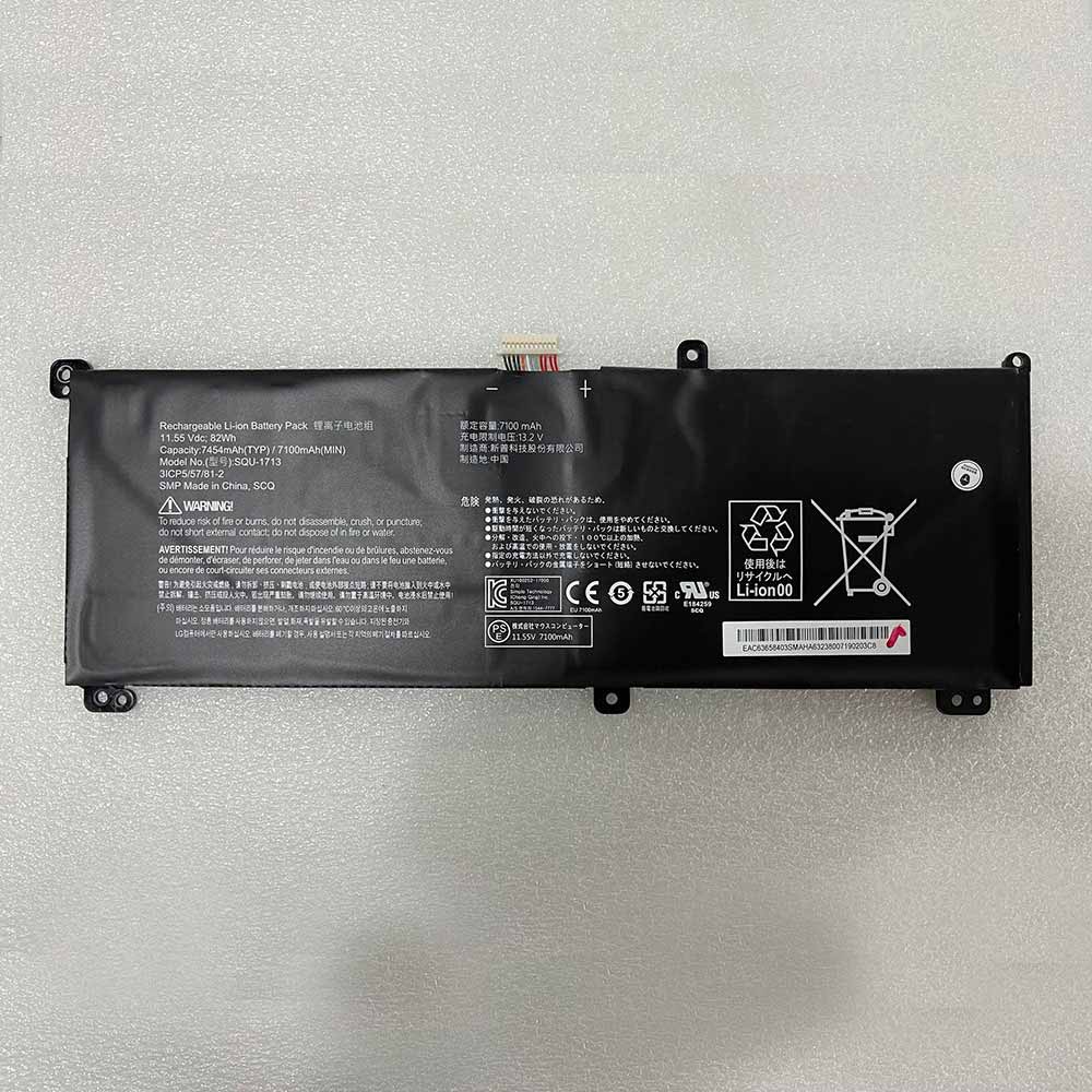 Hasee SQU-1713 replacement battery
