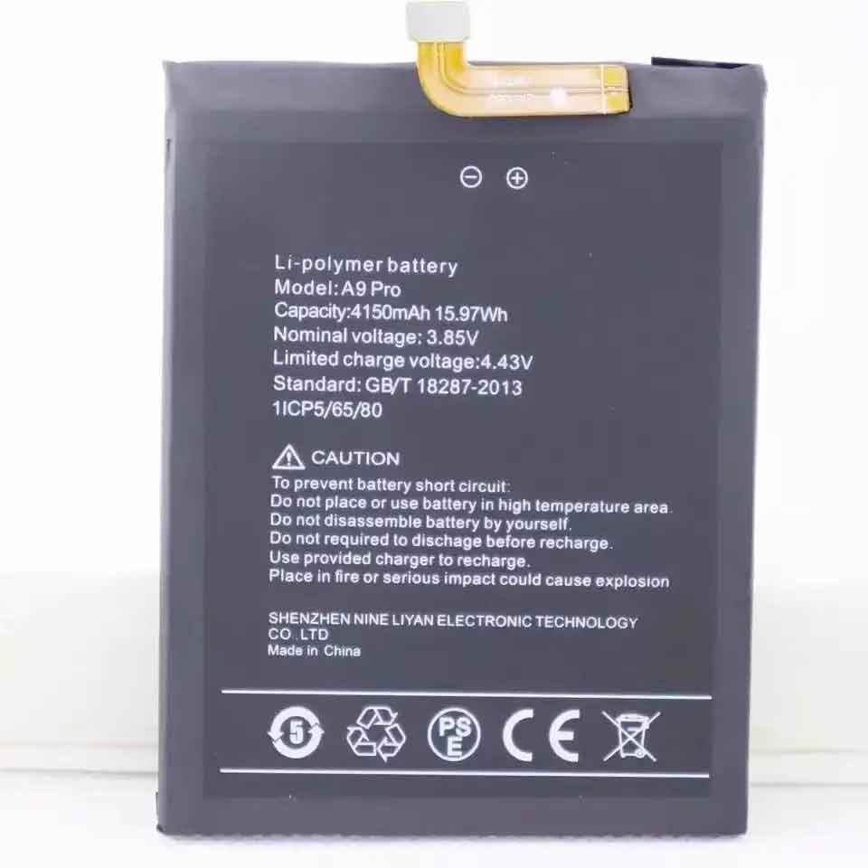 Replacement for Umidigi A9-pro battery