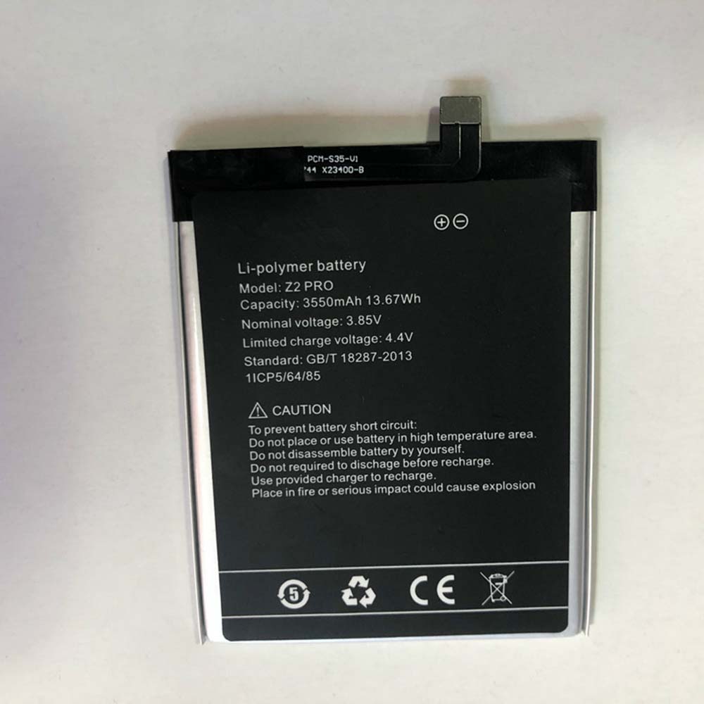 UmidigiZ2_Pro 3.85V/4.40V 3550mAh/13.67WH Replacement Battery