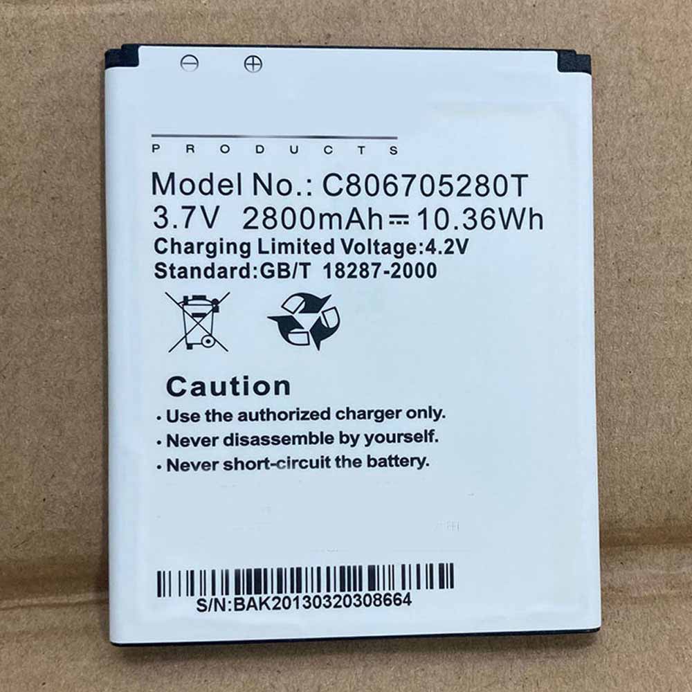 BLU C806705280T replacement battery