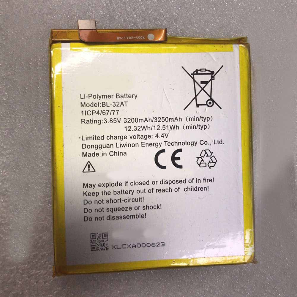 Replacement for Tecno BL-32AT battery