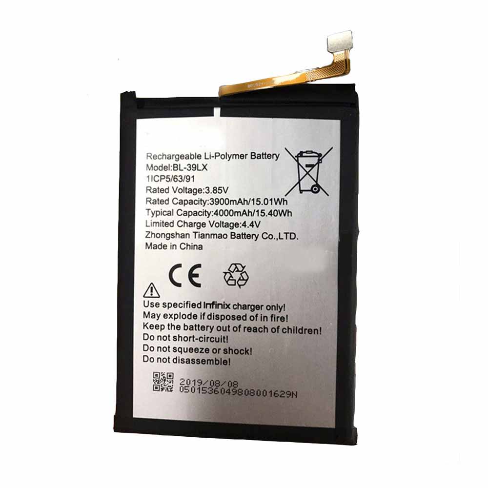 Replacement for Infinix BL-39LX battery
