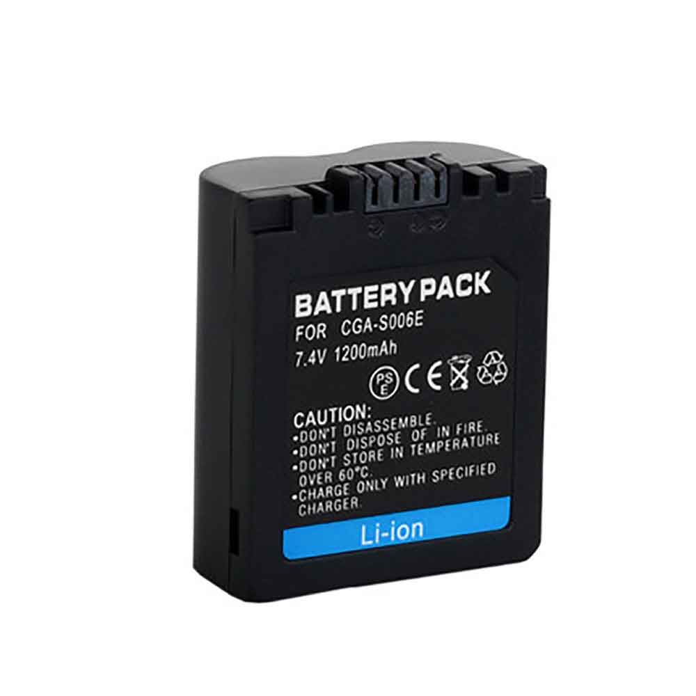 Panasonic CGA-S006E replacement battery