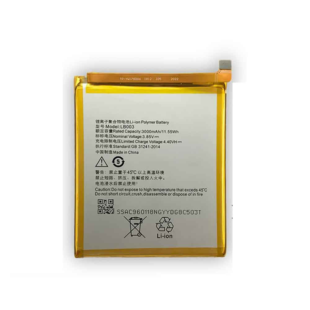 Lenovo LB003 replacement battery