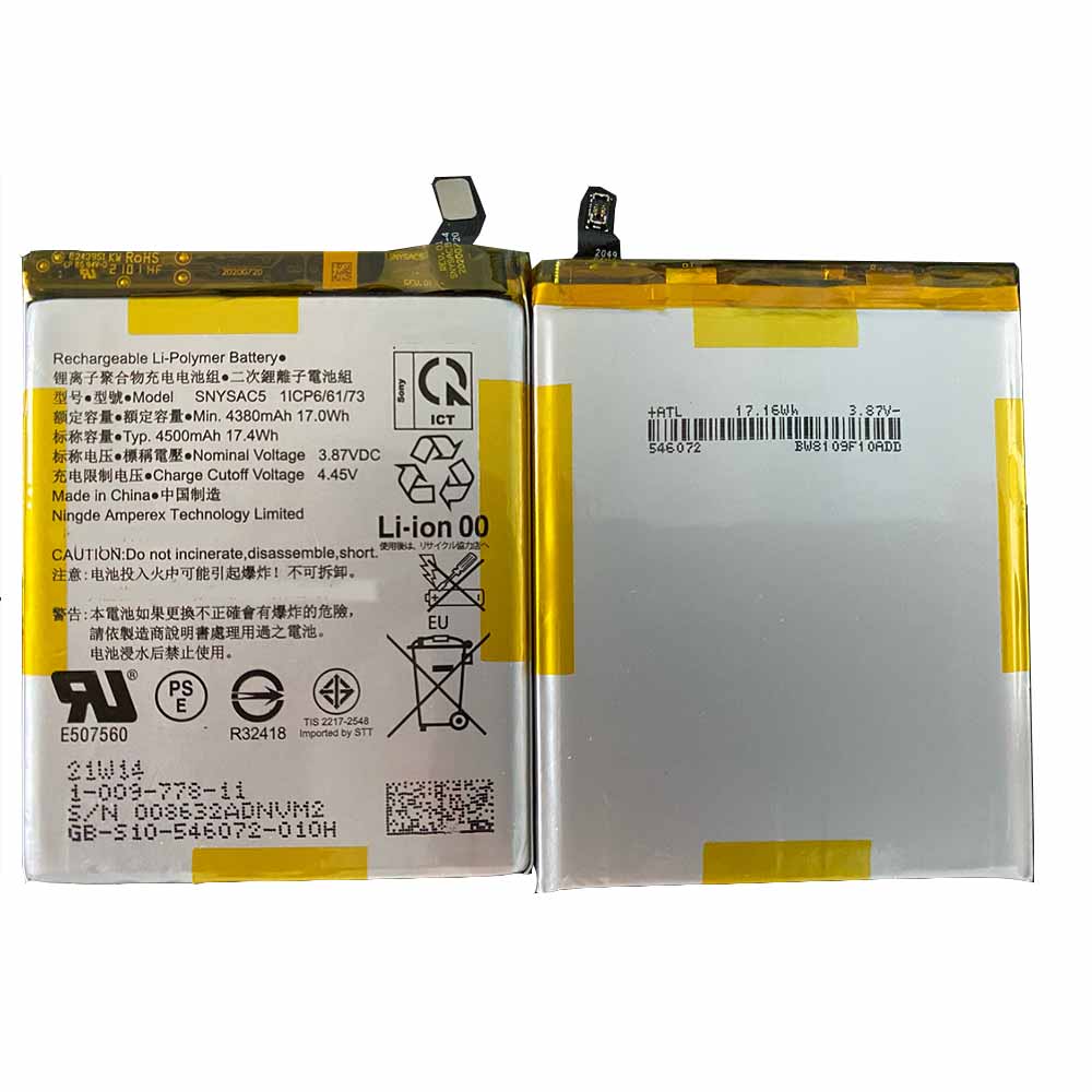 Sony SNYSAC5 replacement battery