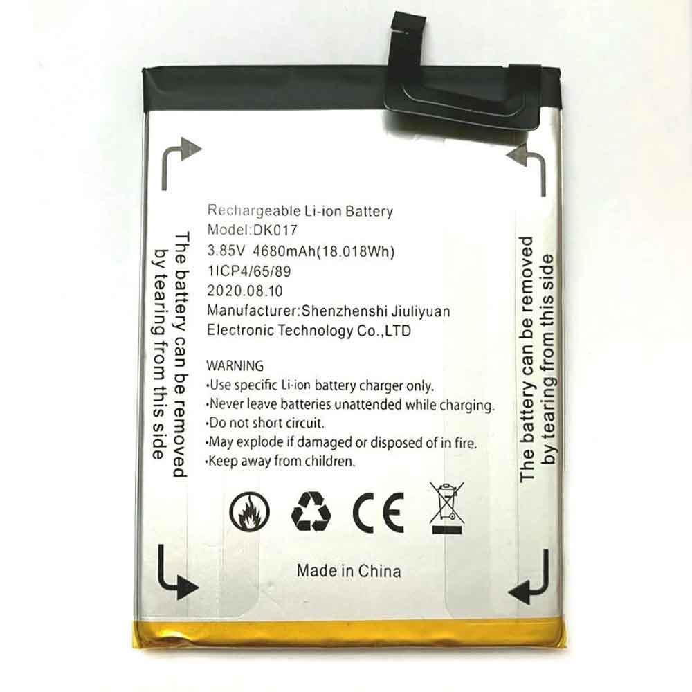 Replacement for Blackview DK017 battery