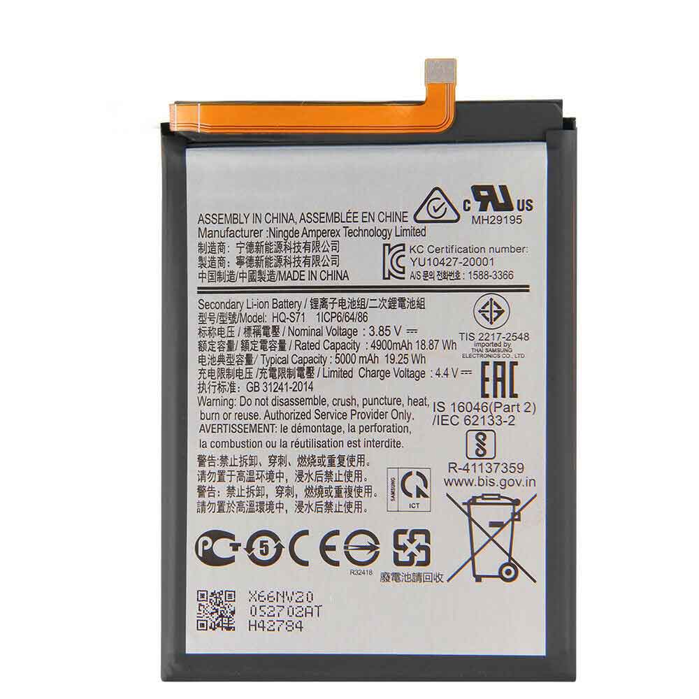 Samsung HQ-S71 replacement battery