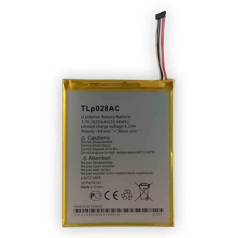 TCL TLp028AC battery
