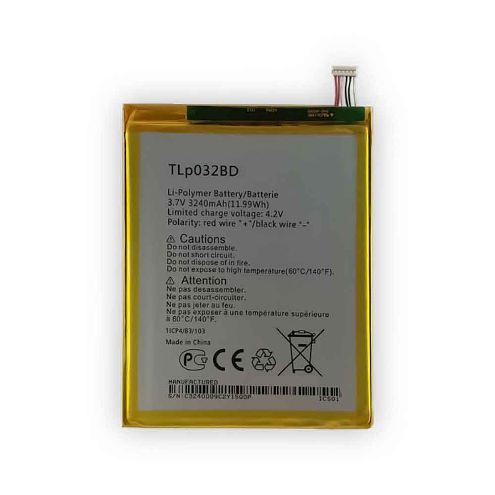 Alcatel TLP032BD replacement battery