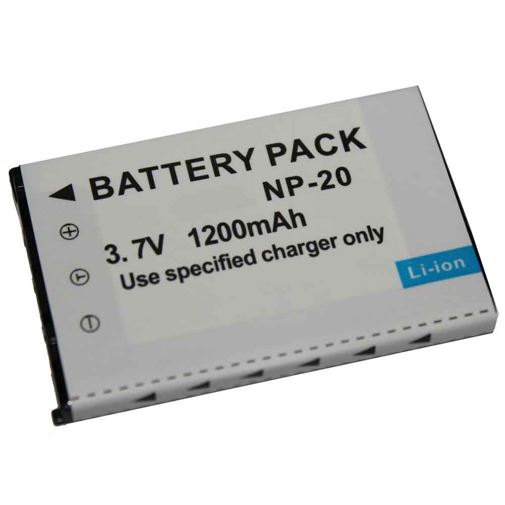 Replacement for Casio NP-20 battery