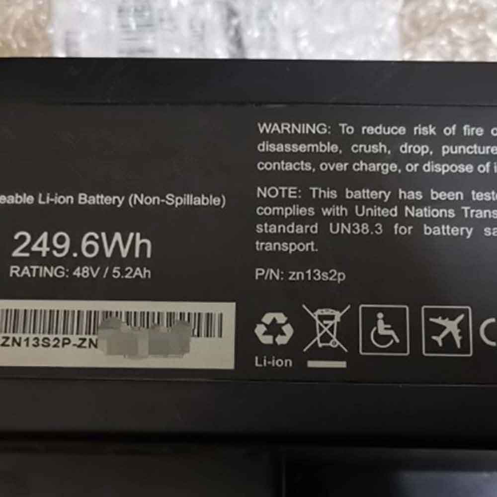 Moving zn13S2P household-battery